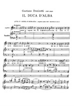Angelo casto e bel (Il Duca D'Alba) for Tenor